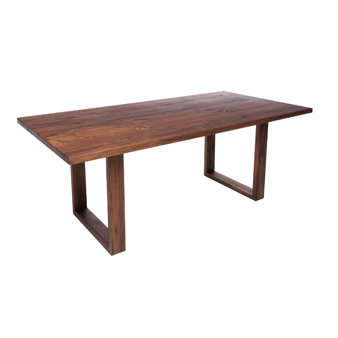 Fargo Walnut Dining Table (F) - Wood