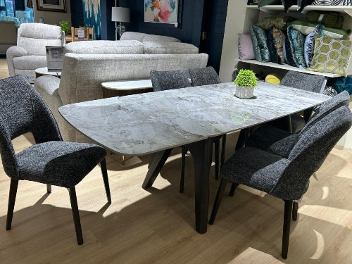 VALLEY DINING TABLE & 6 CHAIRS