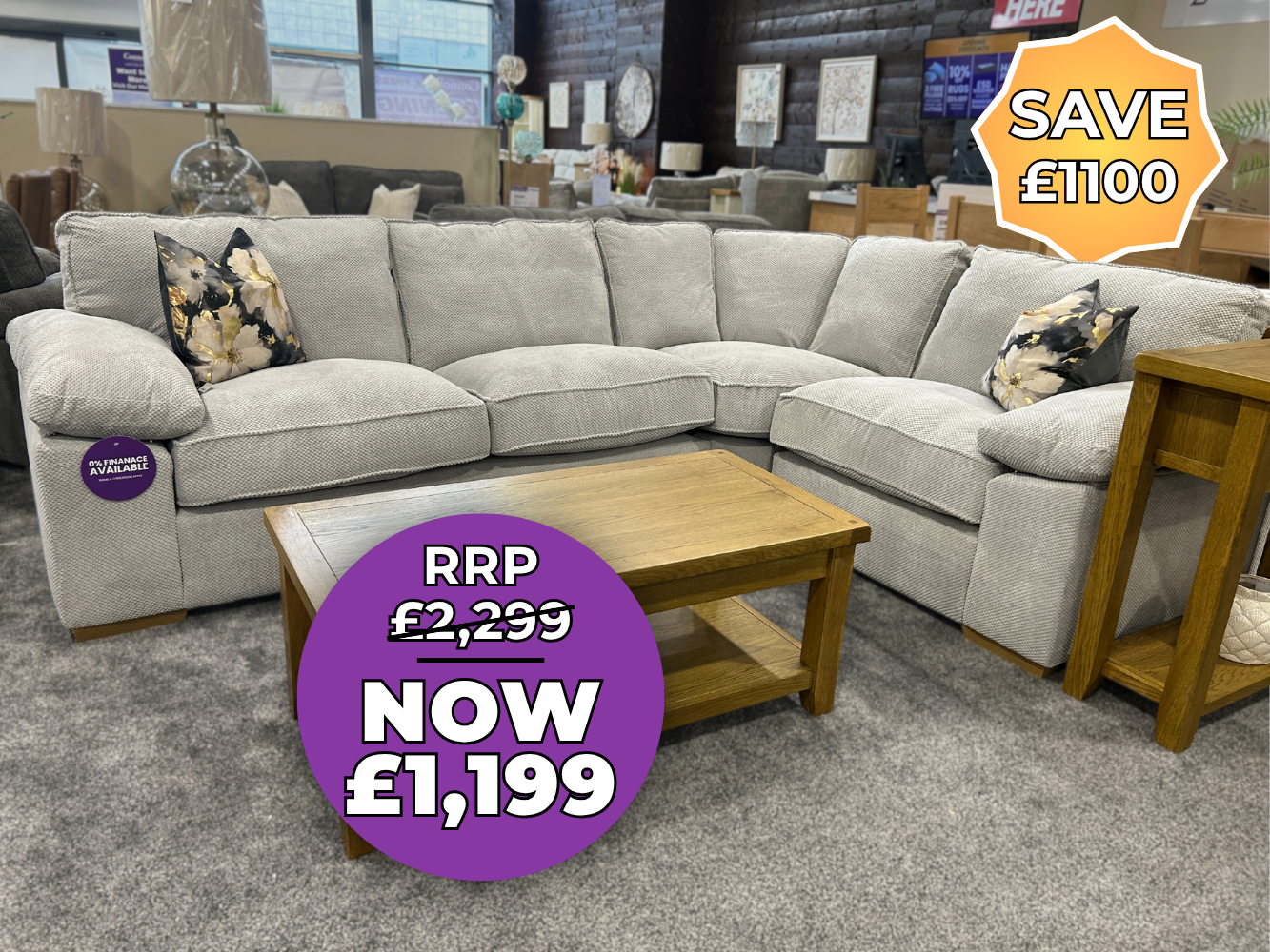 Dexter Corner Sofa 2C1