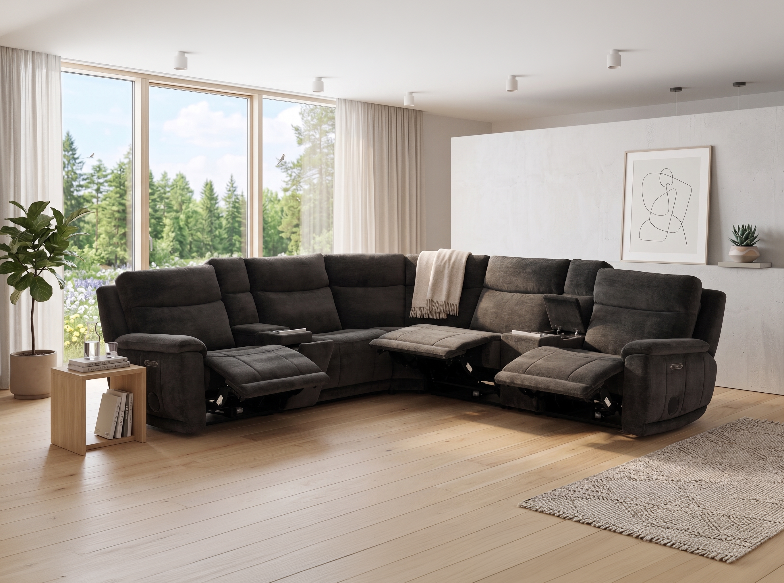 Kyla Cinema Corner Sofa - Connollys Of Moy