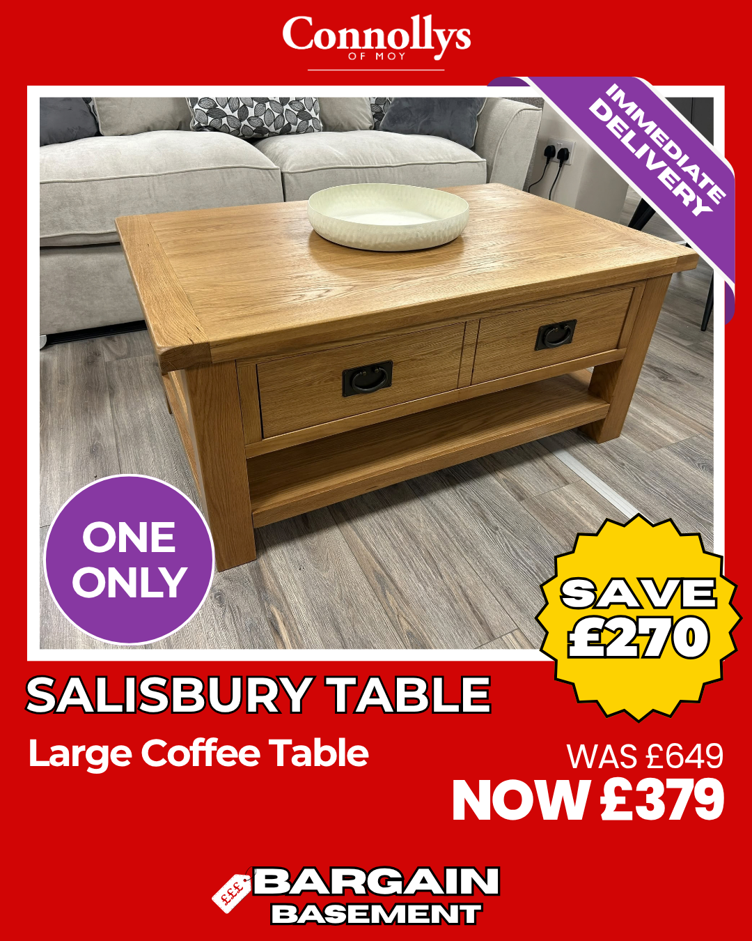 Salisbury Coffee Table (Large)