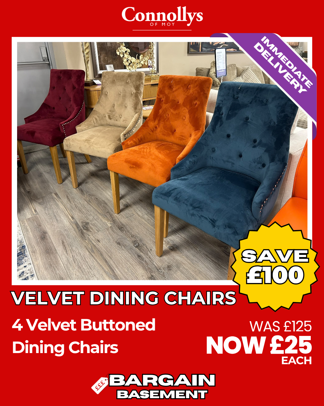 Velvet Dining Chairs